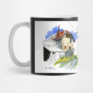 Le Villard, French mountain village Mug